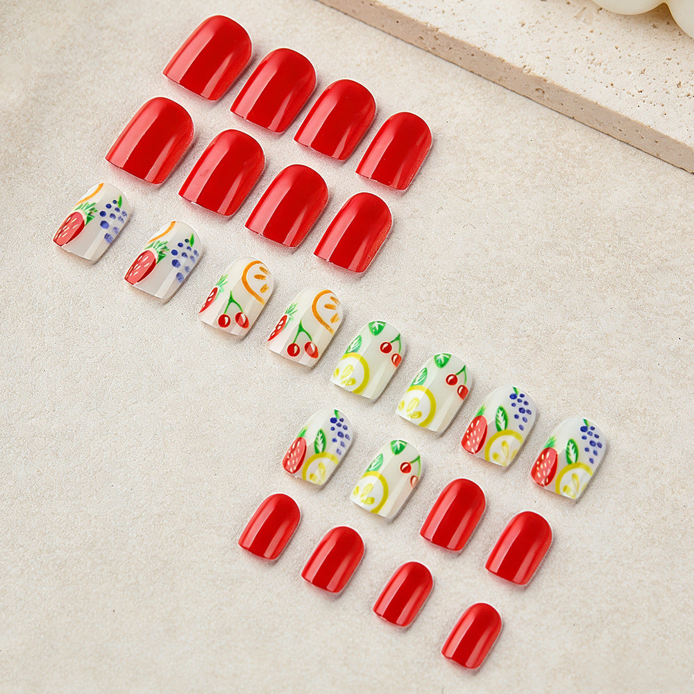 Frucht-Themen Nagelkunst Set Brehn