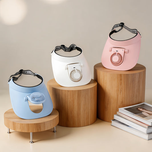 Damen Tragbarer Nackenventilator mit ergonomischem Design Brehn