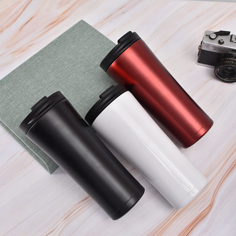 Damen eleganter Isolierkaffee-Becher mit praktischem Deckel Brehn