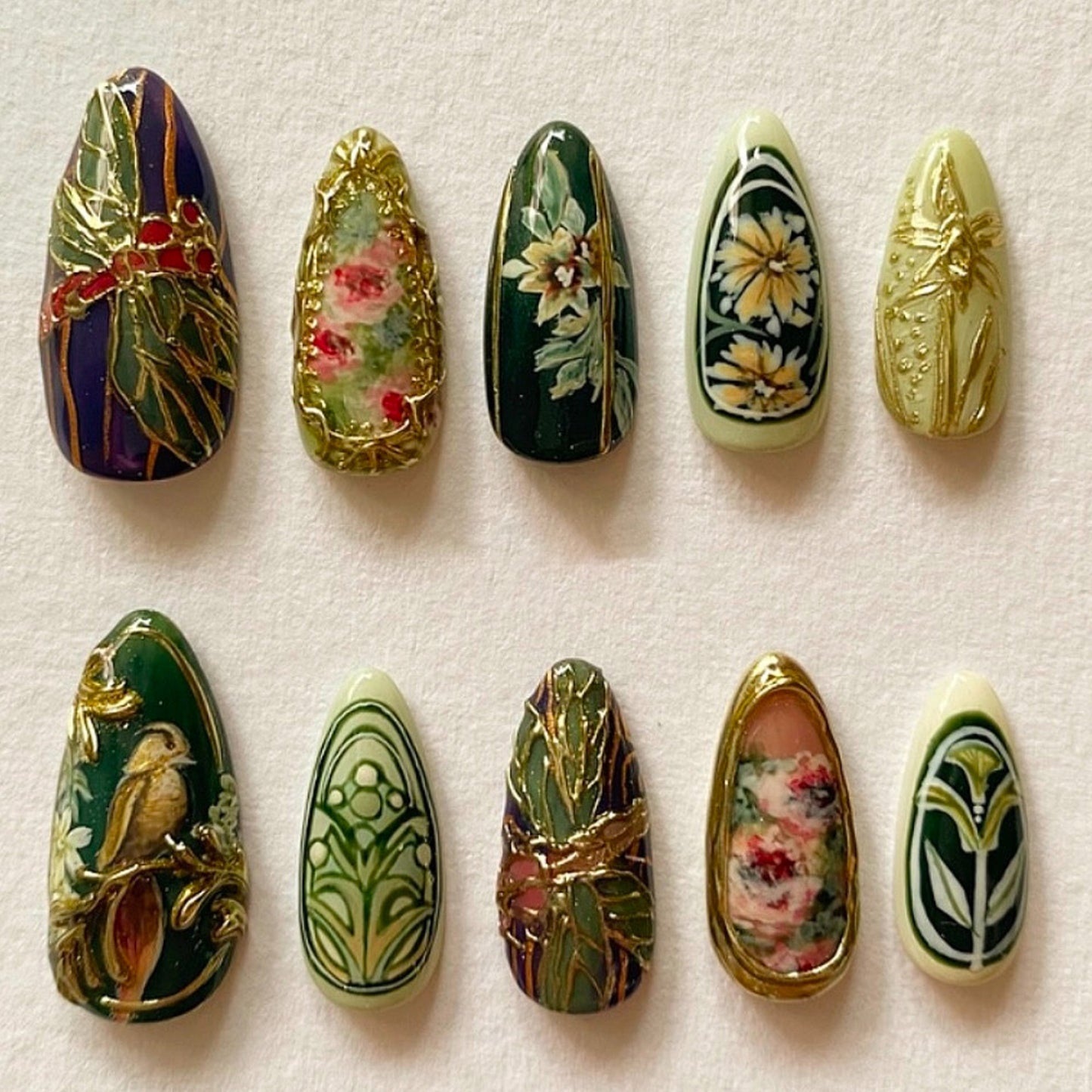 Elegantes Künstlerisches Nagelkunstset Brehn