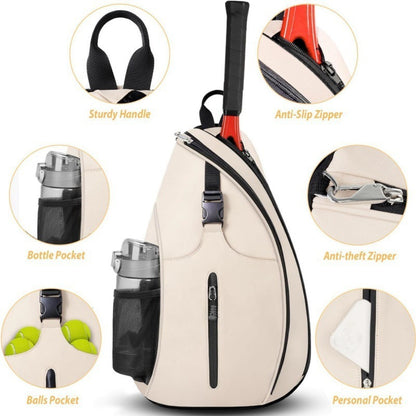 Premium Tennisracket Slingbag Brehn