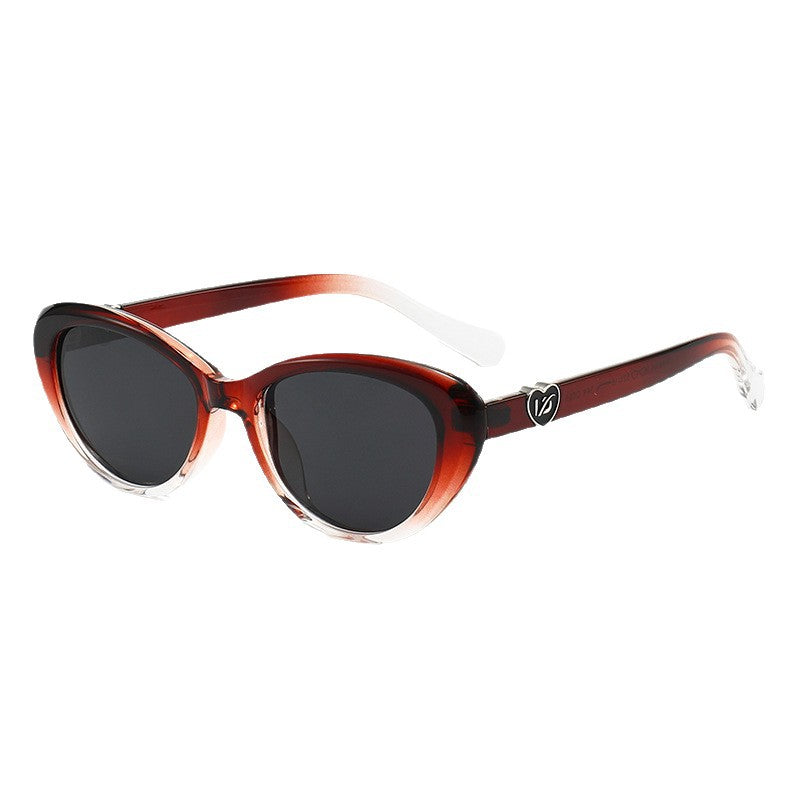 Damen stylische Cat-Eye Sonnenbrille mit UV-Schutz und komfortablem Gestell Brehn