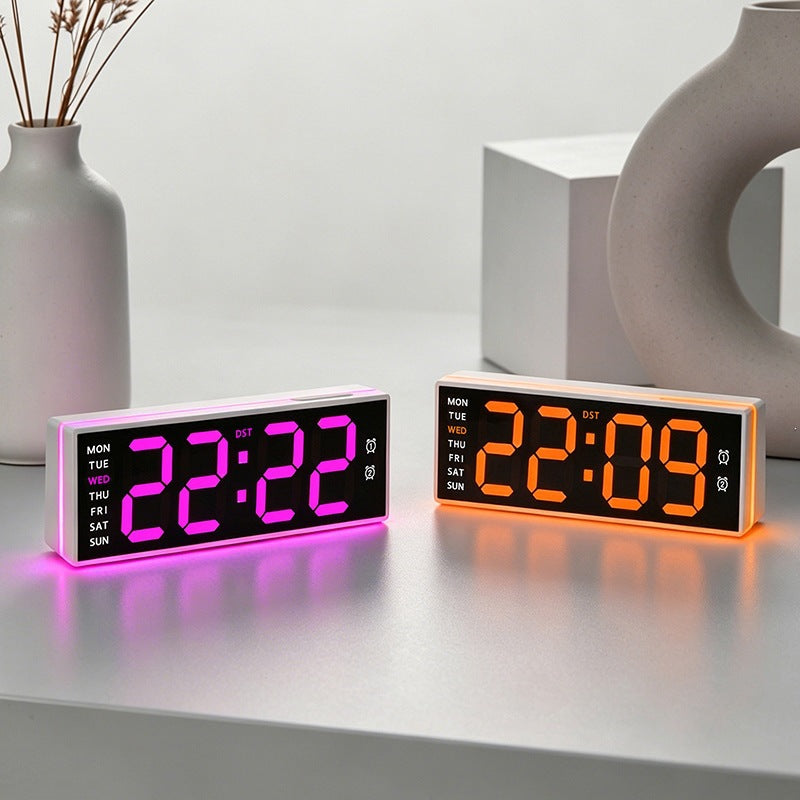Digitaler Tischwecker mit Großem Led-Display und Dualer Alarmfunktion Brehn