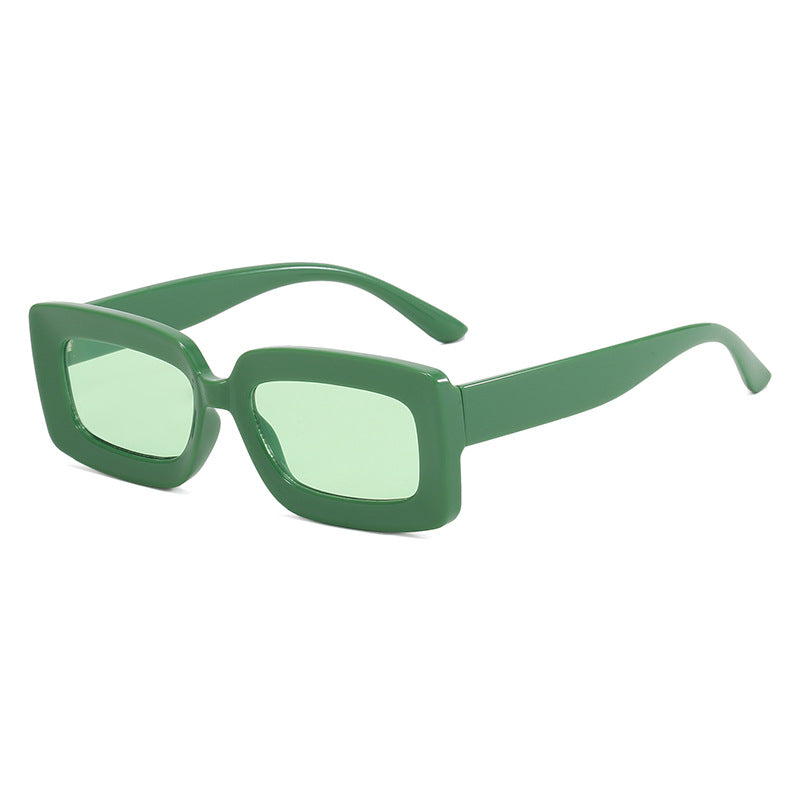 Damen futuristische Quadratische Sonnenbrille Brehn