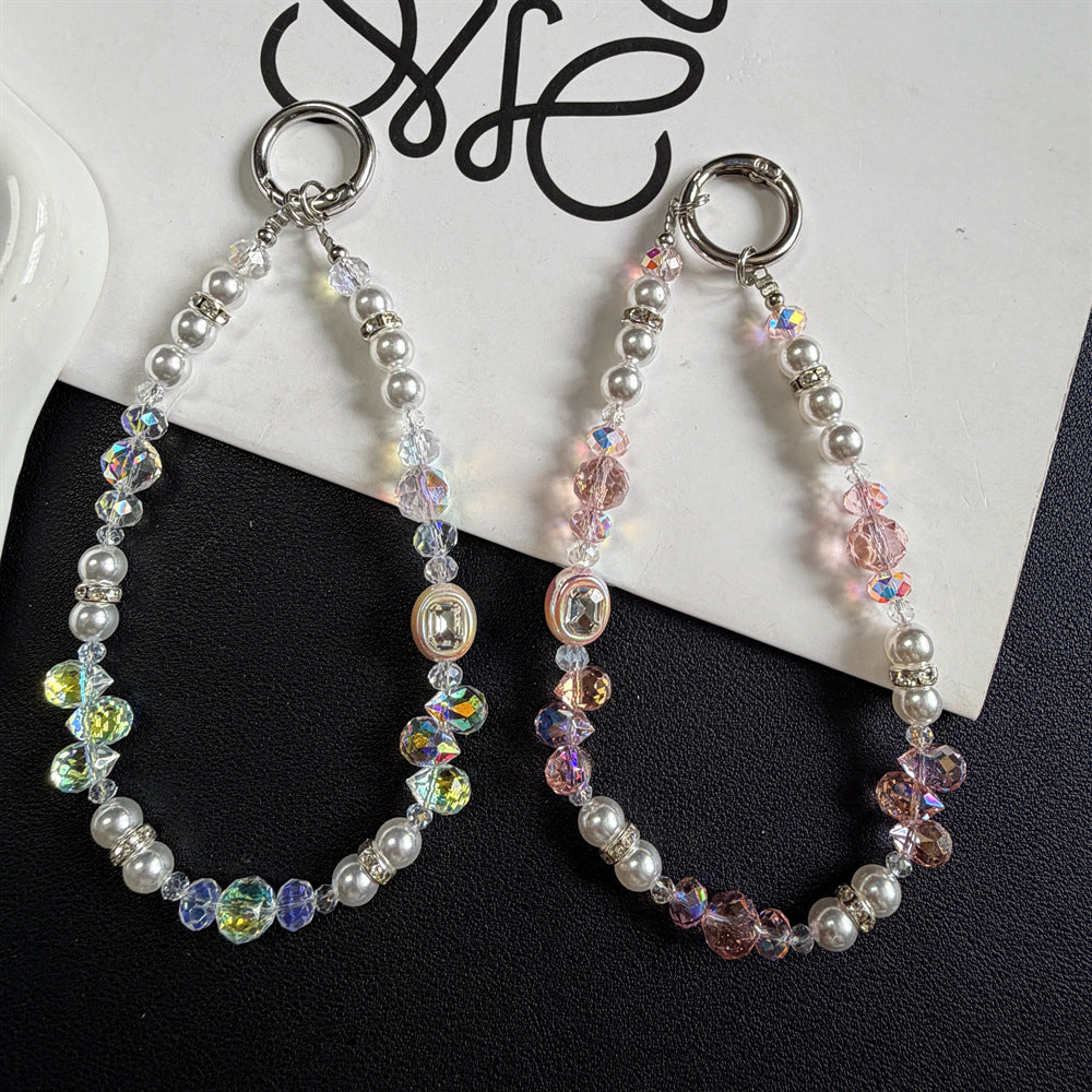 Elegante Perlen Charm Schlüsselanhänger Brehn 1790135736