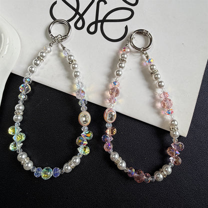 Elegante Perlen Charm Schlüsselanhänger Brehn 1790135736