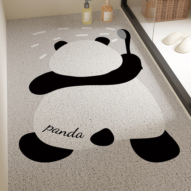 Niedlicher Cartoon Panda Badteppich