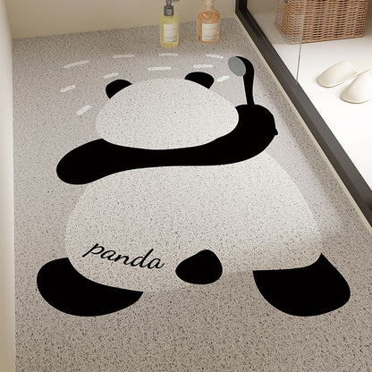 Niedlicher Cartoon Panda Badteppich