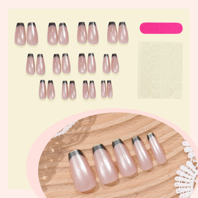 Stylisches Acryl Press-On Nail Set Brehn