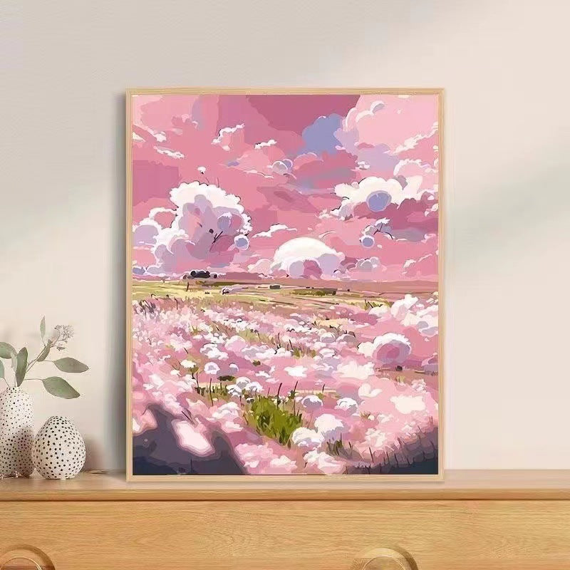 Floral Landscape Leinwandkunst Brehn