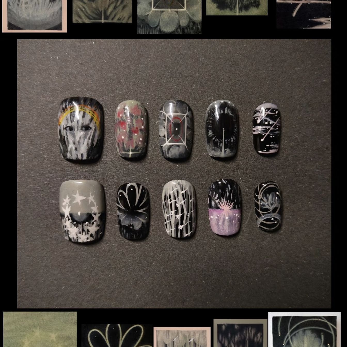 Kreative Nagelkunst Design Kollektion Brehn