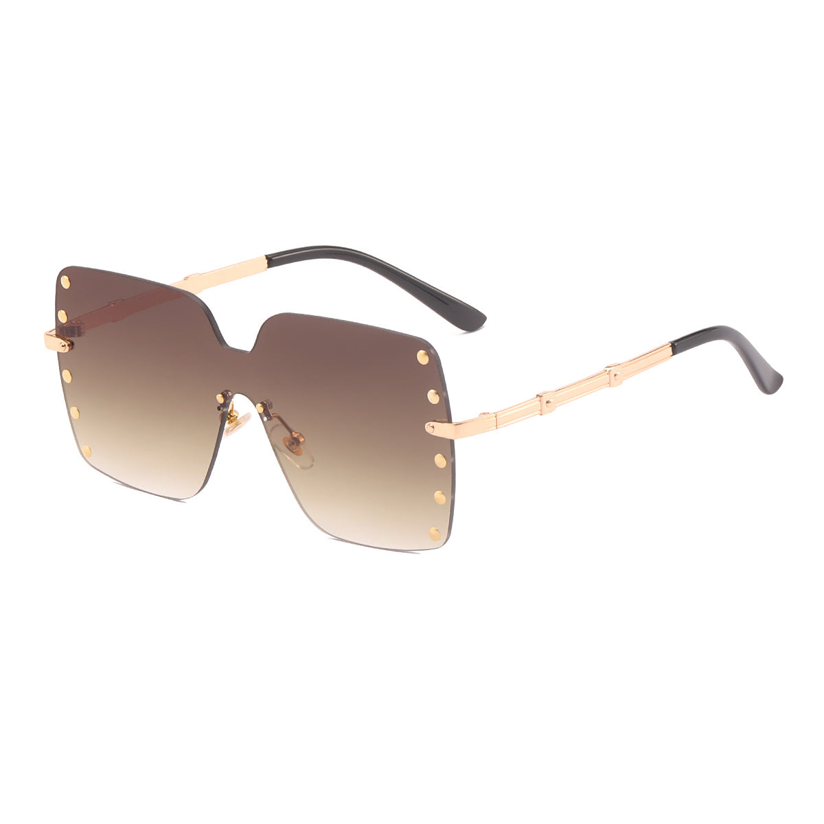 Damen oversized Sonnenbrille mit modischem Rahmen Brehn