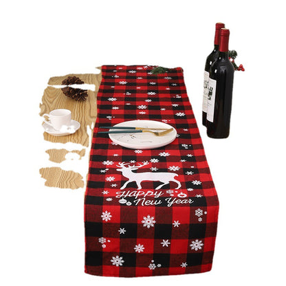 Festlicher Tischläufer mit Weihnachtsmotiv Brehn