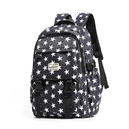 Vielseitiger Sternenmuster-Rucksack Brehn