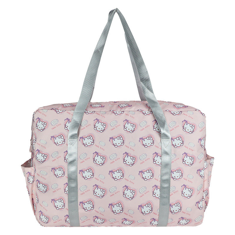 Verspielt gemustertes Overnight Tote Bag Brehn