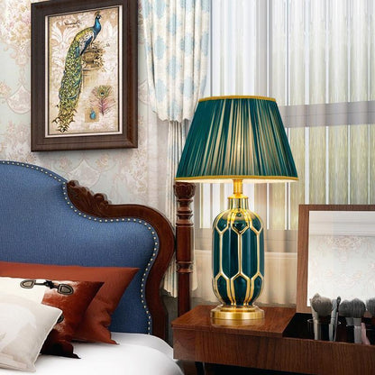 Elegante dekorative Tischlampe