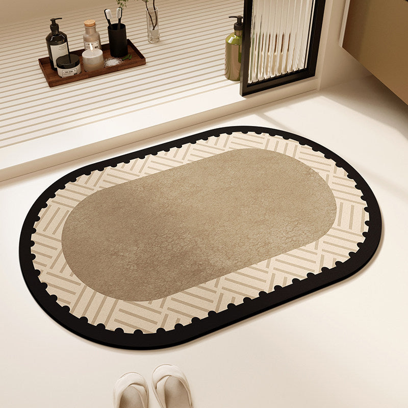 Stylische rutschfeste Badmatte Brehn