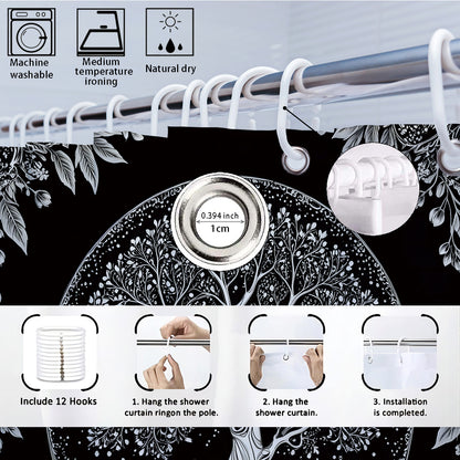 Künstlerisches Baumdesign Badezimmer Set Brehn