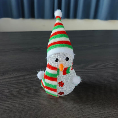 Dekorative Schneemannset