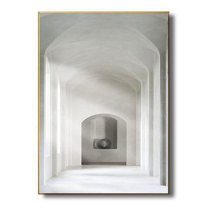 Elegante Architektonische Leinwanddruck