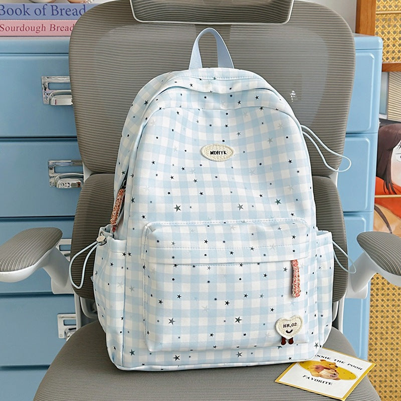 Stylischer kariert Mini Rucksack Brehn