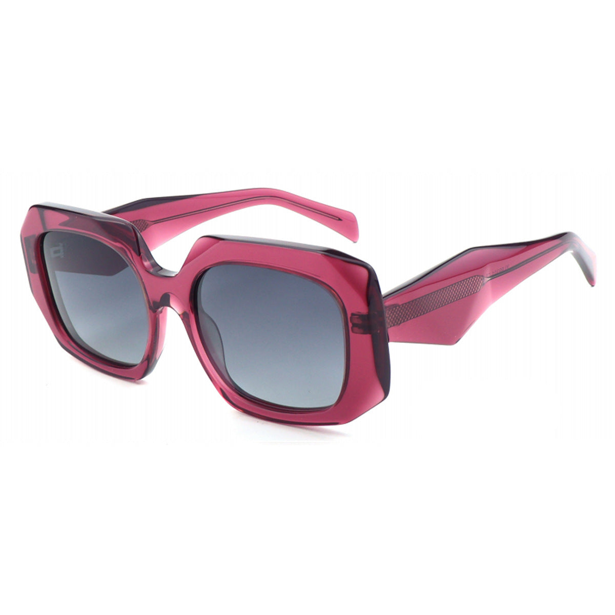 Damen oversized Sonnenbrille mit innovativem Rahmen und moderner Geometrie Brehn