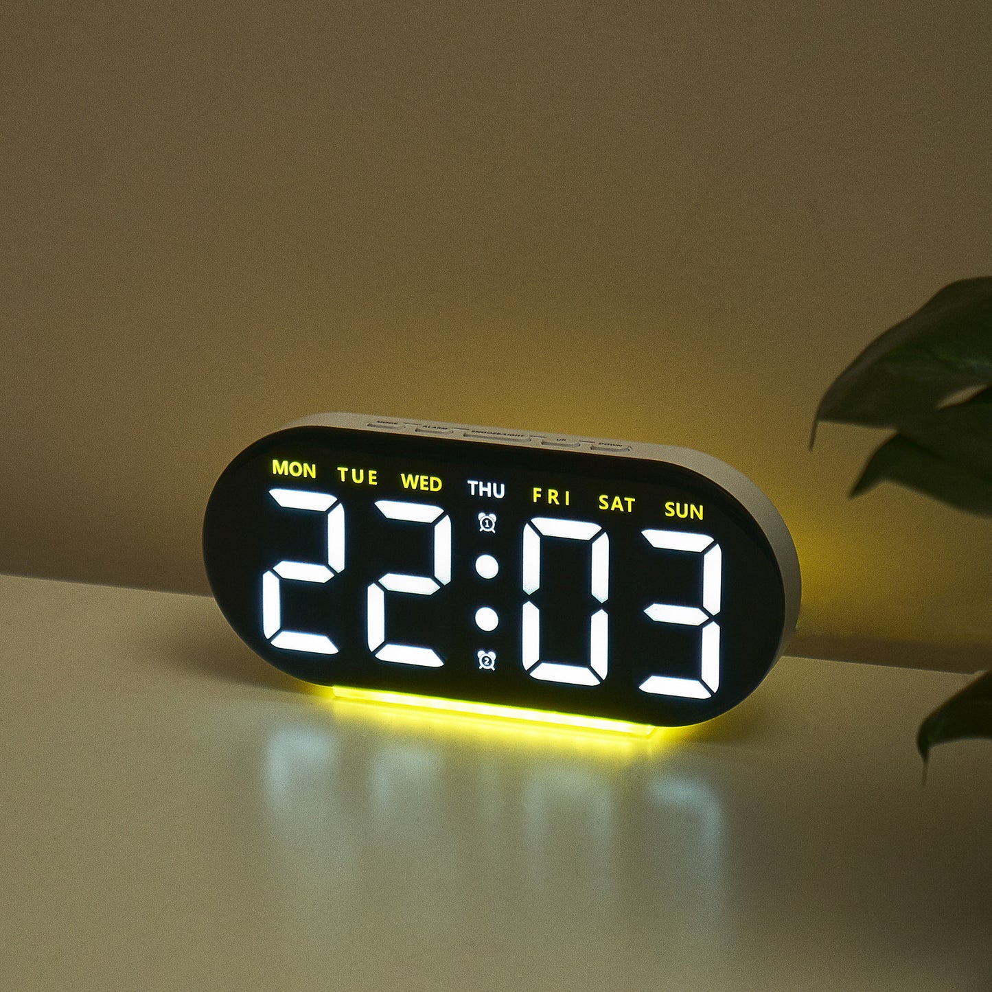 Digitaler Led Wecker mit Multifunktionaler Datumsanzeige Brehn
