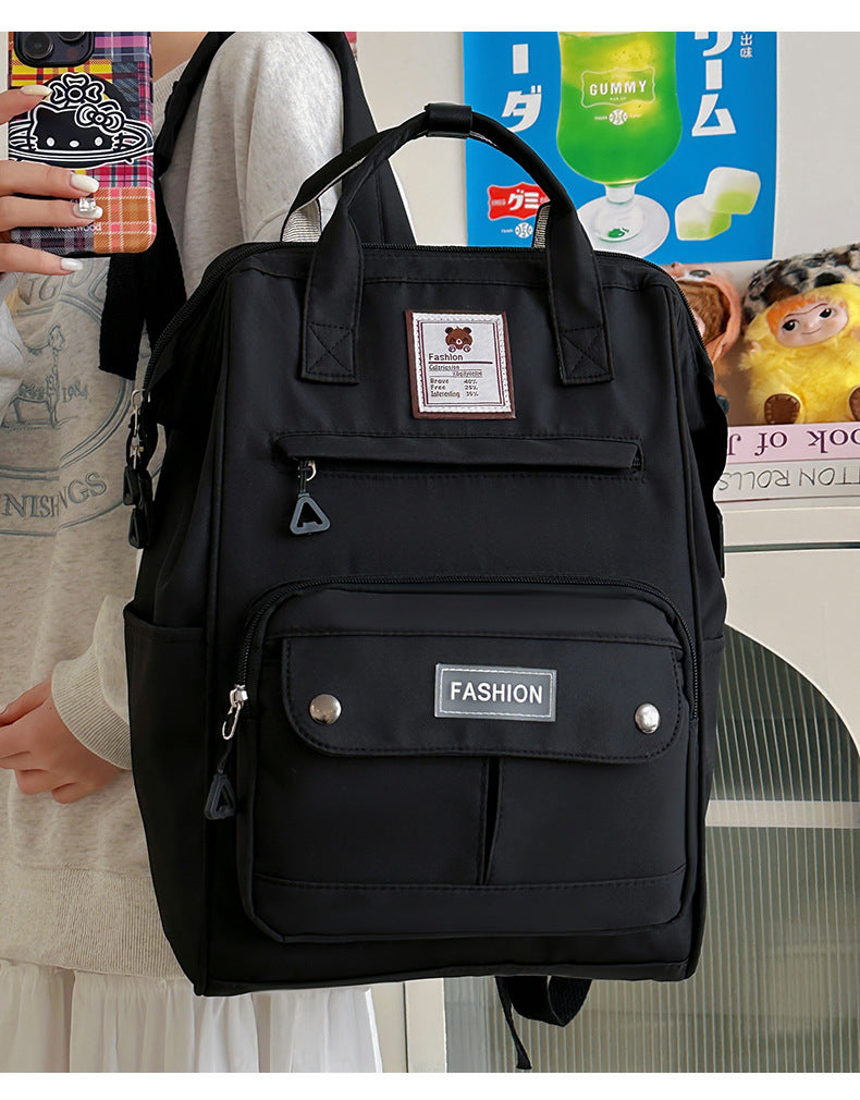 Multifunktionaler Rucksack mit Stilvollem Design und Praktischen Fächern Brehn