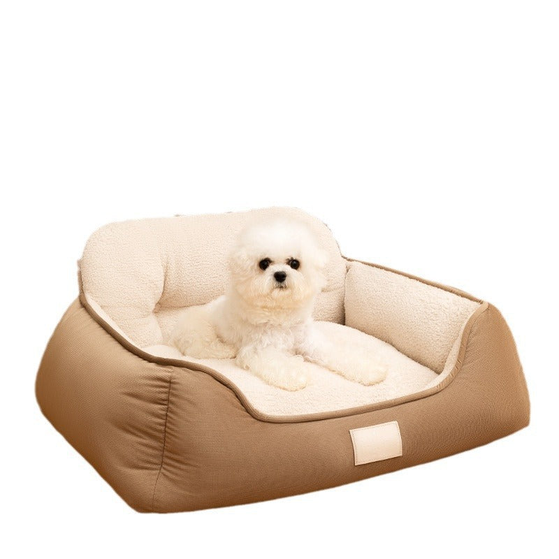 Orthopädisches Plüsch-Hundebett