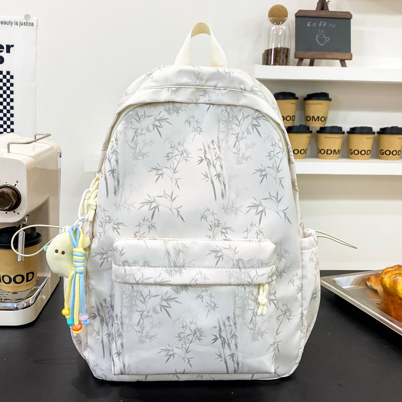 Stylischer Blumenmuster-Rucksack Brehn