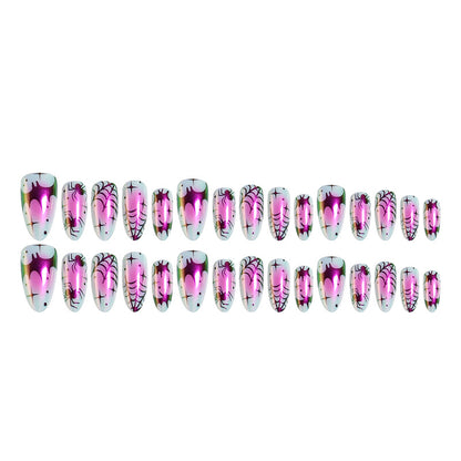 Kreatives Halloween Nagelset Brehn