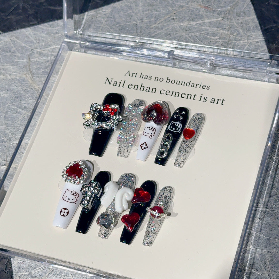 Künstlerisches 3D Thement Nagelkunst Set