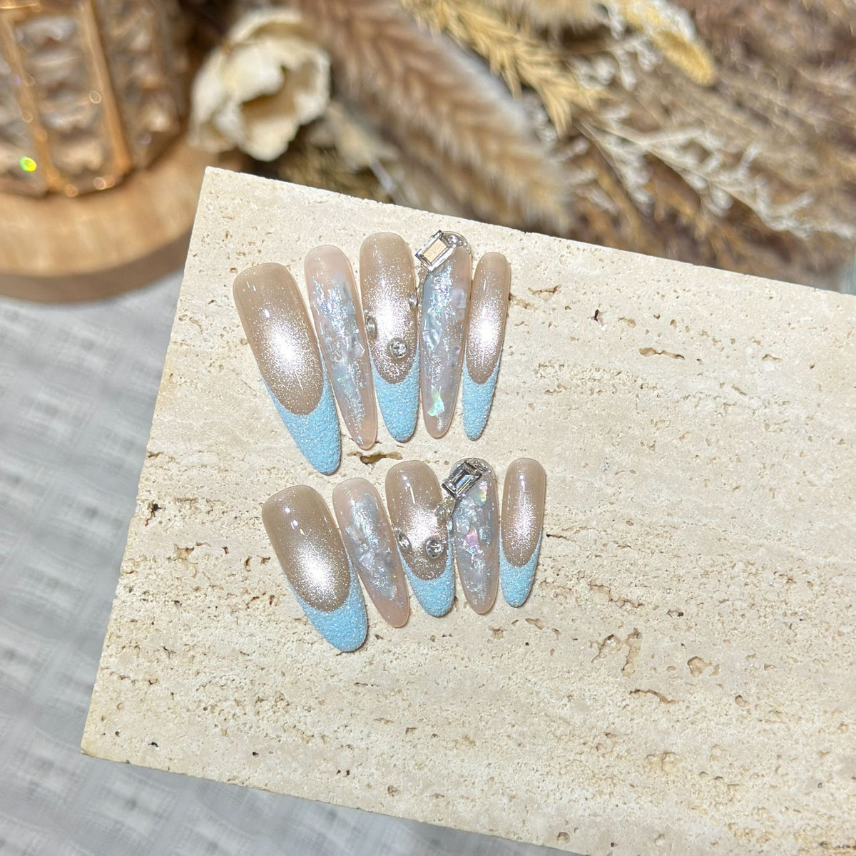 Stylisches Stiletto Nagelkunst Set Brehn