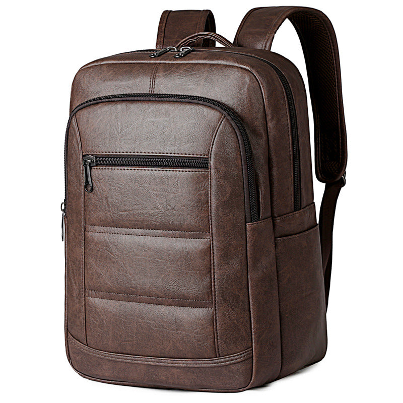 Eleganter Rucksack Aus Robustem Kunstleder mit Intelligentem Fächersystem Brehn