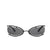 Damen modische Sonnenbrille mit einzigartiger Rahmenkonstruktion Brehn