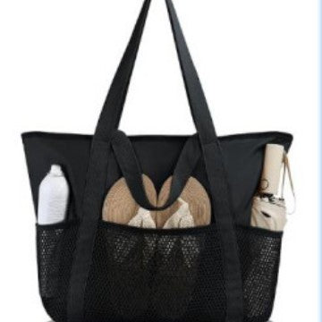 Stilvolle Strandtasche mit Belüftungsnetz Brehn