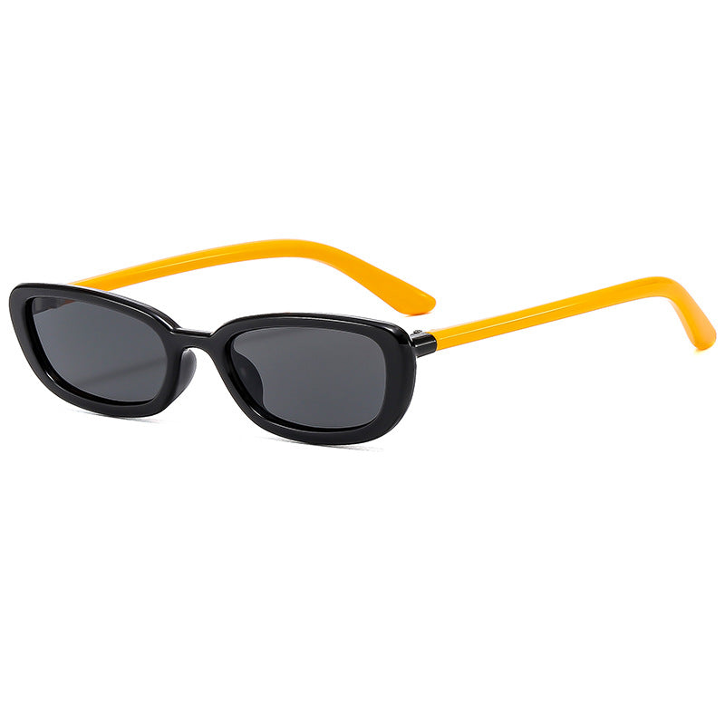 Damen stylische Oval-Sonnenbrille Brehn