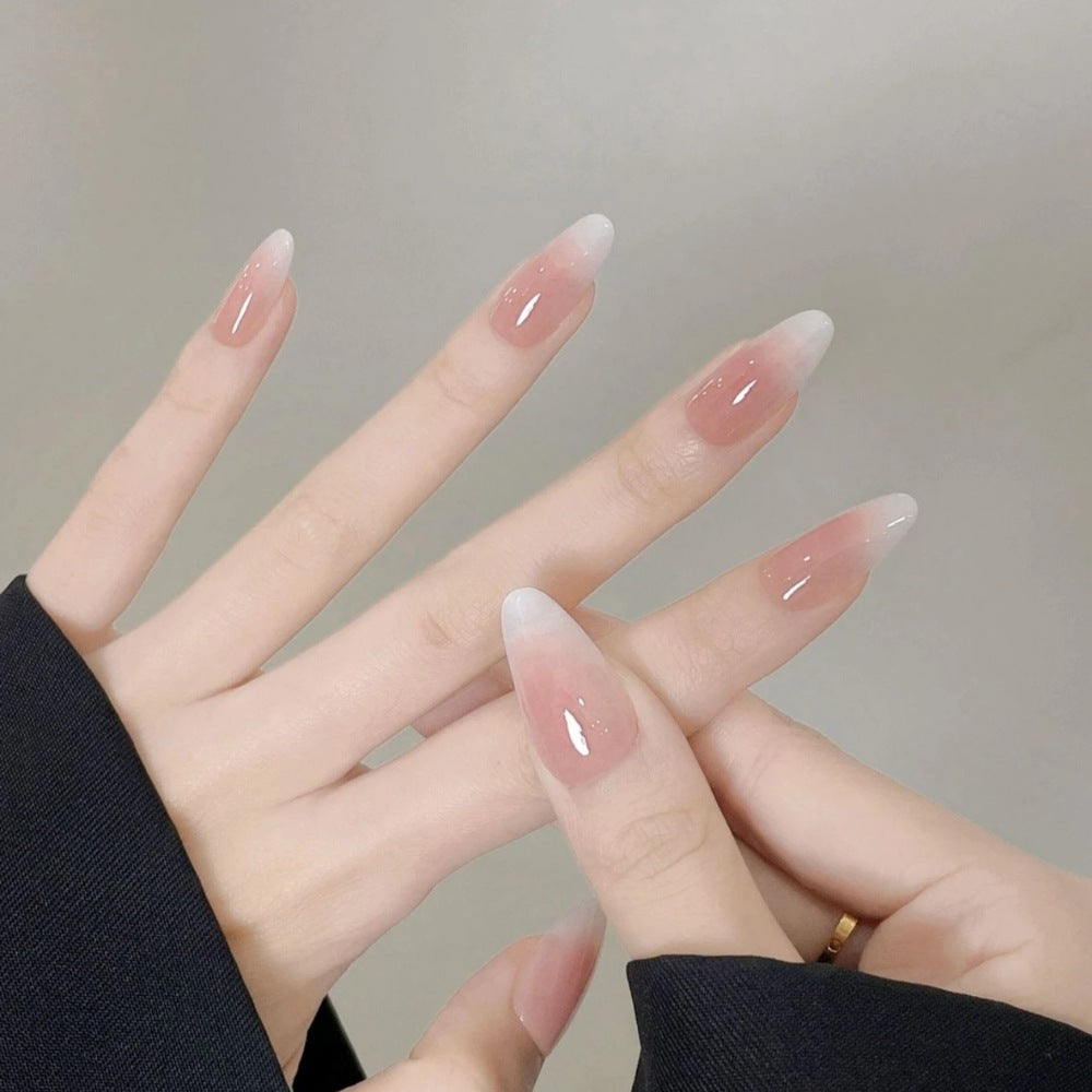Elegante Ombre Stiletto Nagelverlängerungen