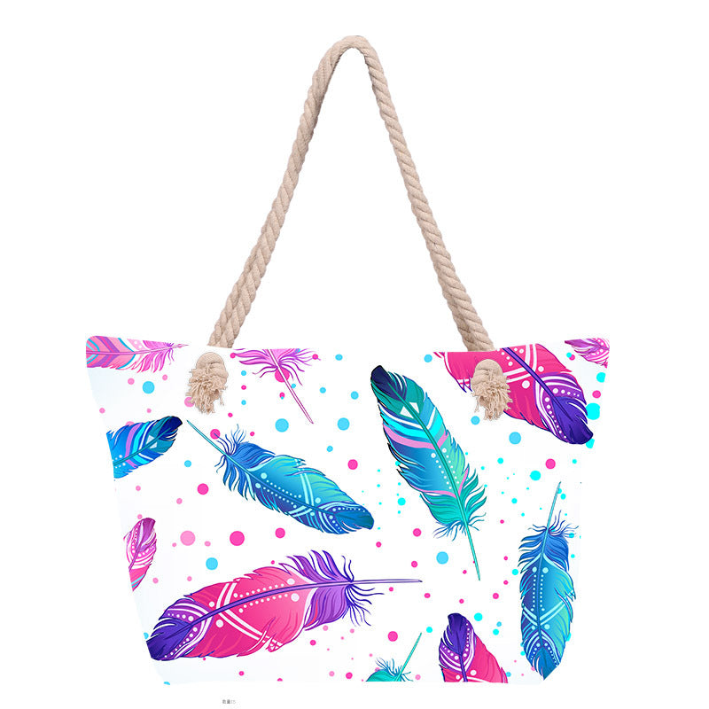 Strandtasche mit stylischem Blumendesign Brehn