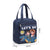 Cartoon-Themen Isolierte Lunch Tasche
