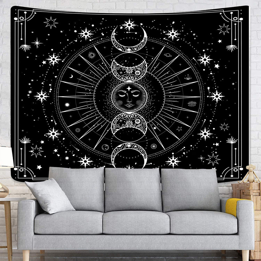 Zodiac-Themen Wandteppich