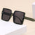 Damen quadratische Sonnenbrille mit modernem Design Brehn