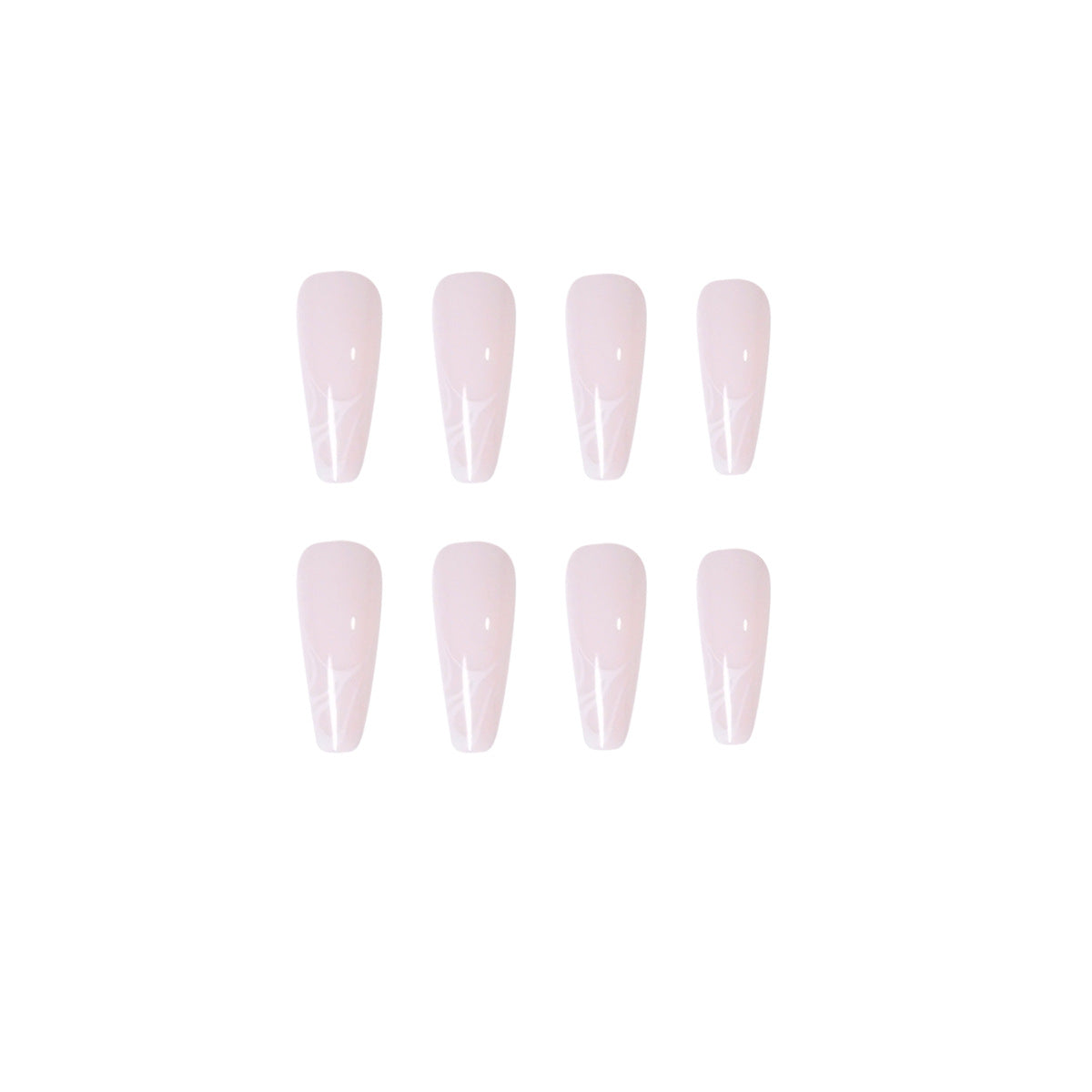 Kunstvolle Nagelverlängerungen mit elegantem Fluid-Design Brehn