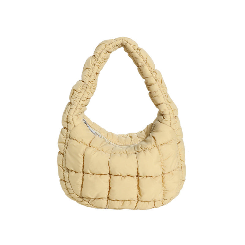 Gepuffte Schultertasche