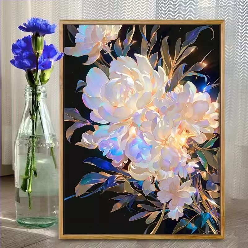 Florale Fantasie Illustrationskunstdruck Brehn