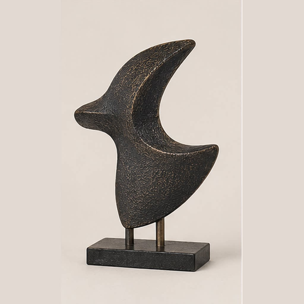 Abstrakte moderne dekorative Skulptur