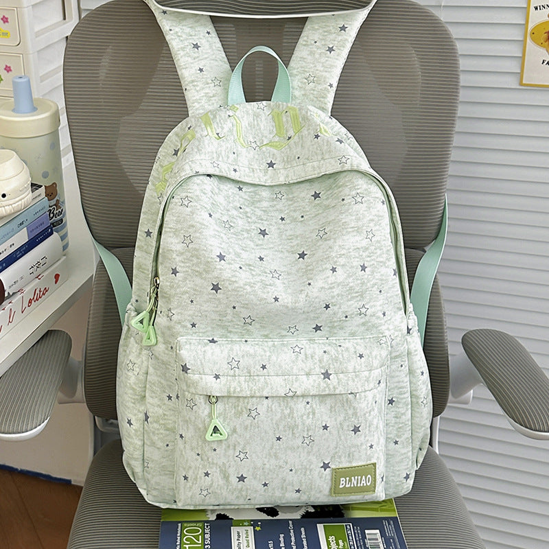 Stylische leichte Rucksack mit Sternmuster Brehn