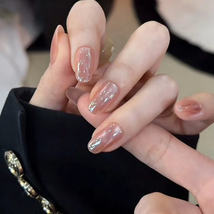 Glänzende Gel-Nagelverlängerungen 1790864884