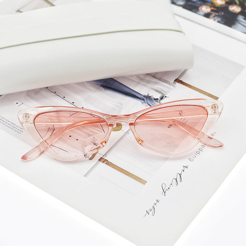 Damen Cat-Eye Sonnenbrille mit sorgfältig gestaltetem Rahmen Brehn