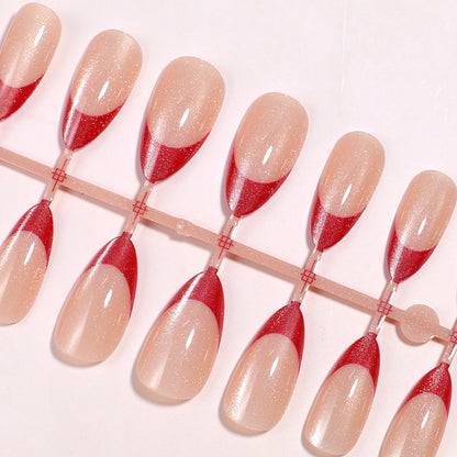 Elegante Stiletto-Style Press-On Nägel Brehn